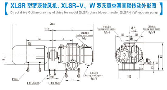 羅茨風(fēng)機結構