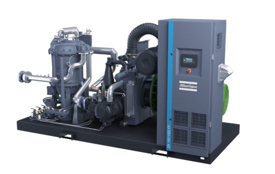 阿特拉斯·科普柯全新ZR110-160系列無(wú)油螺桿壓縮機